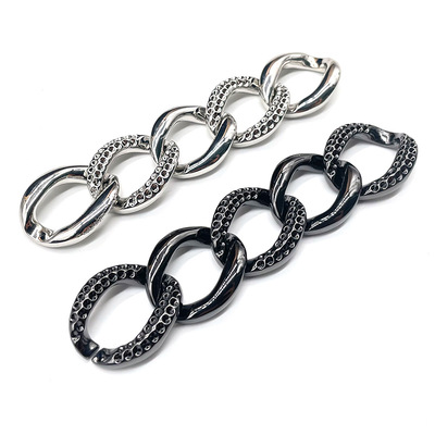 女士包包点钻合金纽链侧身华体会在线_华体会(中国)
 diy斜挎包配件金属挂链定制