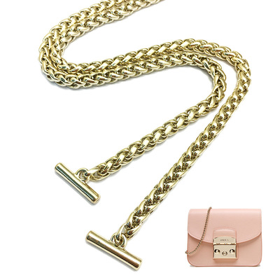 灯笼链包包华体会在线_华体会(中国)
箱包五金配件浅金色BSK链金属孖圆链包包配件直供