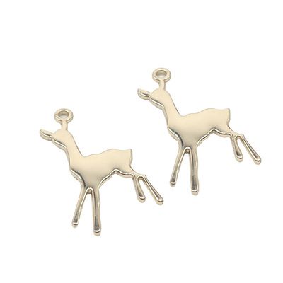 箱包五金华体会在线_华体会(中国)
吊牌配件 女包华体会在线_华体会(中国)
吊牌 浅金色光面鹿吊饰厂家定制 - 3