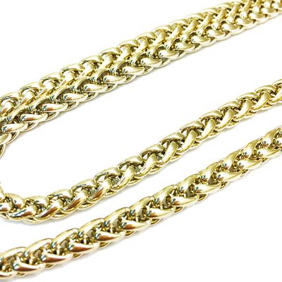 灯笼链包包华体会在线_华体会(中国)
箱包五金配件浅金色BSK链金属孖圆链包包配件直供 - 4